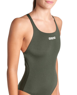 Malla para Entrenamiento de Natación Arena Women's Team Swimsuit Swim Pro Solid
