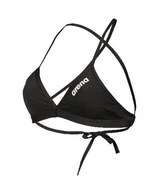 Malla Bikini Parte Superior De Entrenamiento Para Mujer Arena Team Swim Top Tie Back Solid