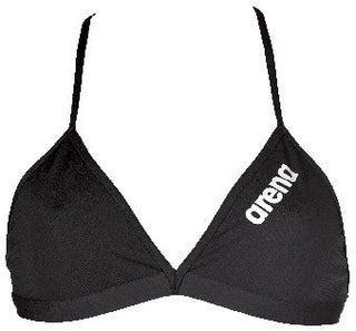 Malla Bikini Parte Superior De Entrenamiento Para Mujer Arena Team Swim Top Tie Back Solid