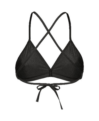 Malla Bikini Parte Superior De Entrenamiento Para Mujer Arena Team Swim Top Tie Back Solid
