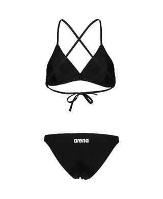 Malla Bikini Parte Superior De Entrenamiento Para Mujer Arena Team Swim Top Tie Back Solid