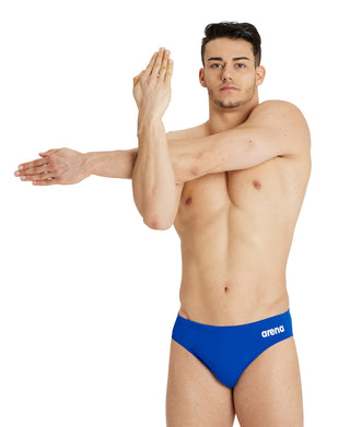 Malla De Entrenamiento Para Hombre Arena Team Swim Brief Solid