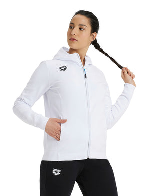 Campera Canguro Con Capucha Deportivo Para Mujer Arena Women's Team Hooded Jacket Panel