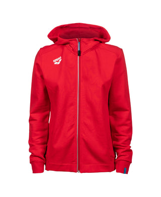 Campera Canguro Con Capucha Deportivo Para Mujer Arena Women's Team Hooded Jacket Panel