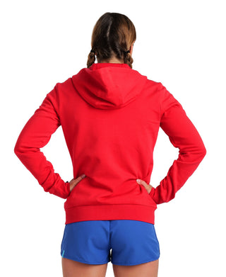 Campera Canguro Con Capucha Deportivo Para Mujer Arena Women's Team Hooded Jacket Panel