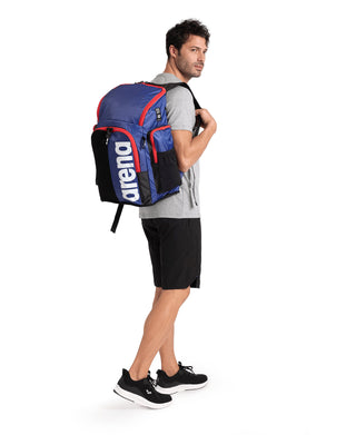 Mochila Urbana, Colegial y Deportiva para Natación Arena Spiky III Backpack 45L Allover