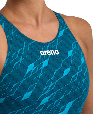 Malla De Competicion Para Mujer Arena Women's Powerskin St Next Limited Edition Open Back