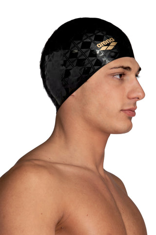 Gorra para Entrenamiento de Natacion Unisex Adulto Arena 50th Anniversary Icons Team Stripe Cap