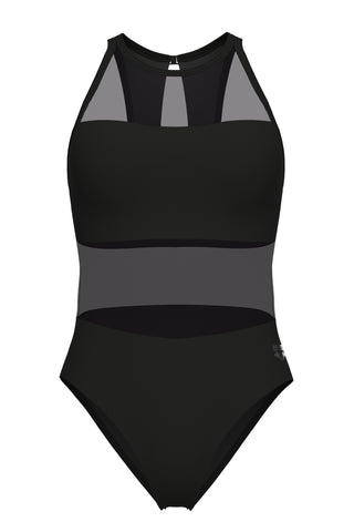 Malla para Entrenamiento de Natación Mujer Arena Women's Mesh Panels Swimsuit Vent Back