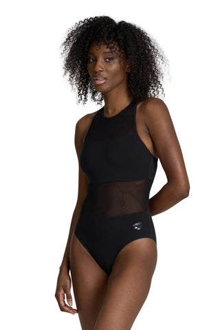 Malla para Entrenamiento de Natación Mujer Arena Women's Mesh Panels Swimsuit Vent Back