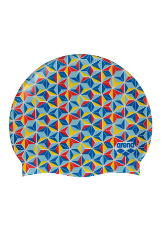 Gorra para Entrenamiento de Natación Unisex Niños Arena Print Junior Cap