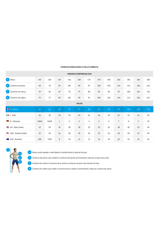 Malla De Entrenamiento Para Hombre Arena Men's Uruguay Jammer