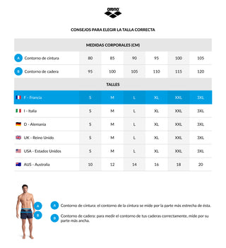 Short Corto De Playa Deportivo Para Hombre Arena Men's Pro_File Beach Boxer