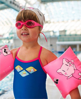 Flotadores Bracitos Inflables De Natación Para Niños Arena Friends Soft Armband