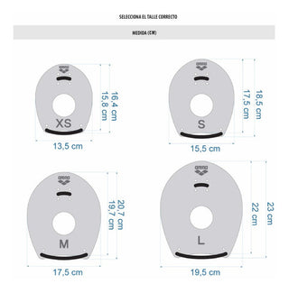 Manoplas De Natacion Arena Elite 2 Hand Paddles