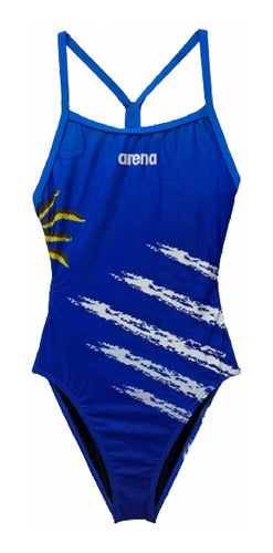 Malla De Entrenamiento Para Mujer Arena Women's Uruguay Swimsuit Lightech High