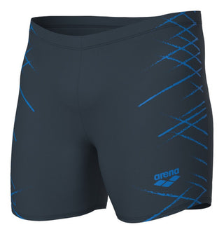 Malla De Entrenamiento Para Hombre Arena Men's Swim Mid Jammer Straight Lines