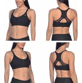 Corpiño Top Deportivo Arena Sports Bra Flora (D-Cup)