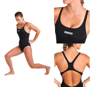 Malla De Entrenamiento Para Mujer Arena Women's Team Swimsuit Swim Pro Solid