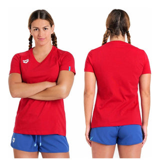 Remera Deportiva Para Mujer Arena Women's Team T-Shirt Panel