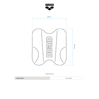 Tabla Flotador para Entrenamiento de Natación Arena Pull Kick