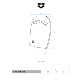 Tabla De Entrenamiento Arena Kickboard