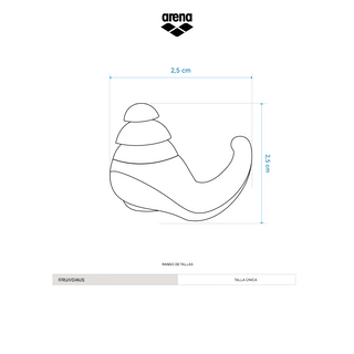 Tapones De Oído De Natación Adulto Arena Earplug