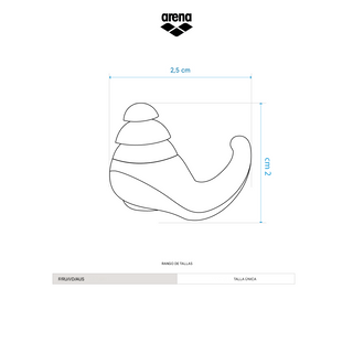 Tapones De Oído De Natación Arena Earplug Junior