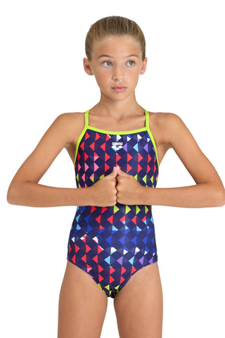 Malla De Entrenamiento Para Niña Arena Girl's Carnival Print Swimsuit