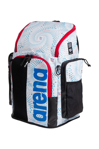 Mochila Deportiva, Urbana, Colegial y para Natación Arena Spiky III Backpack 45L Allover