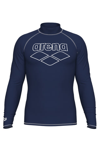 Lycra Remera De Manga Larga Con Proteccion UV Natación Hombre Arena Men's Long Sleeve Rash Vest