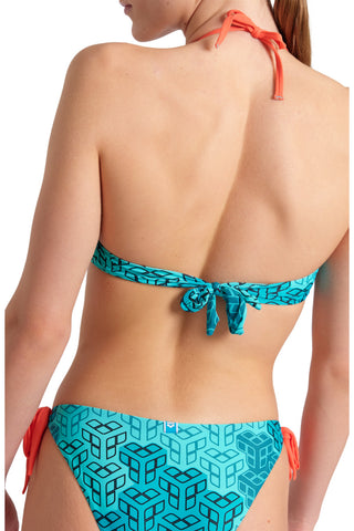 Malla Bikini Piscina/Playa Natación Mujer Arena Women's Water Print Bikini Bandeau