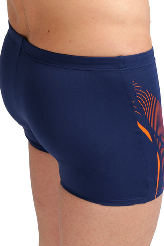Malla De Entrenamiento Para Hombre Arena Men's Swim Short Graphic Print Logo