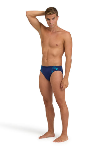 Malla De Entrenamiento Para Hombre Arena Men's Swim Brief Graphic Print