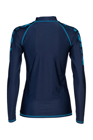 Remera de Lycra Con Proteccion UV Mujer Arena Women's Rash Vest Long Sleeve