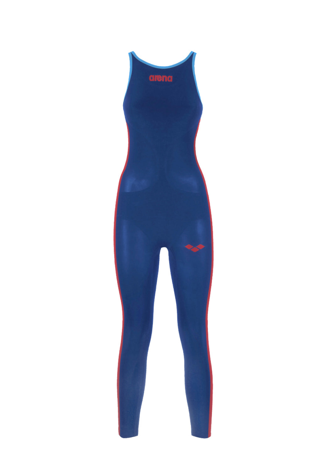 Malla Traje De Aguas Abiertas Arena Women's Powerskin R-Evo+ Open Water Full Body Open Back Racesuit
