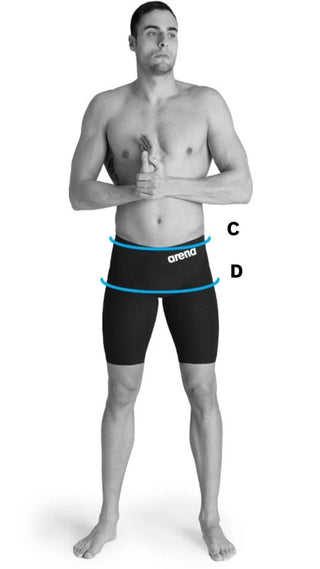 Malla para Competición de Natación Arena Powerskin Primo Jammer Hombre