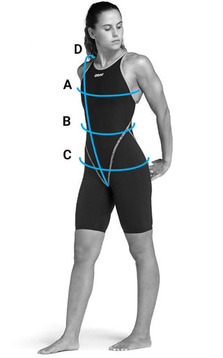 Malla De Competición Arena Women's Powerskin Primo Open Back