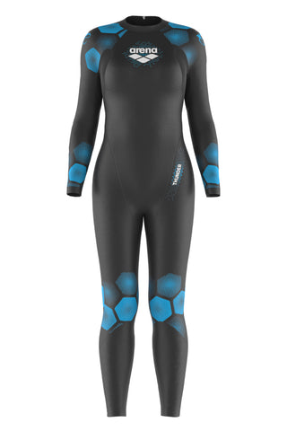 Traje De Neopreno De Competición Para Mujer Arena Woman's Powerskin Thunder Wetsuit